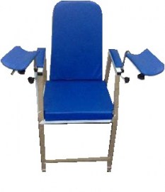 Cadeira Para Coleta De Sangue Estofada - MOD159